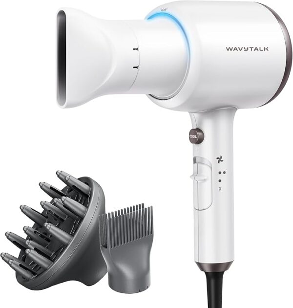 Hair Dryer with Diffuser and Concentrator